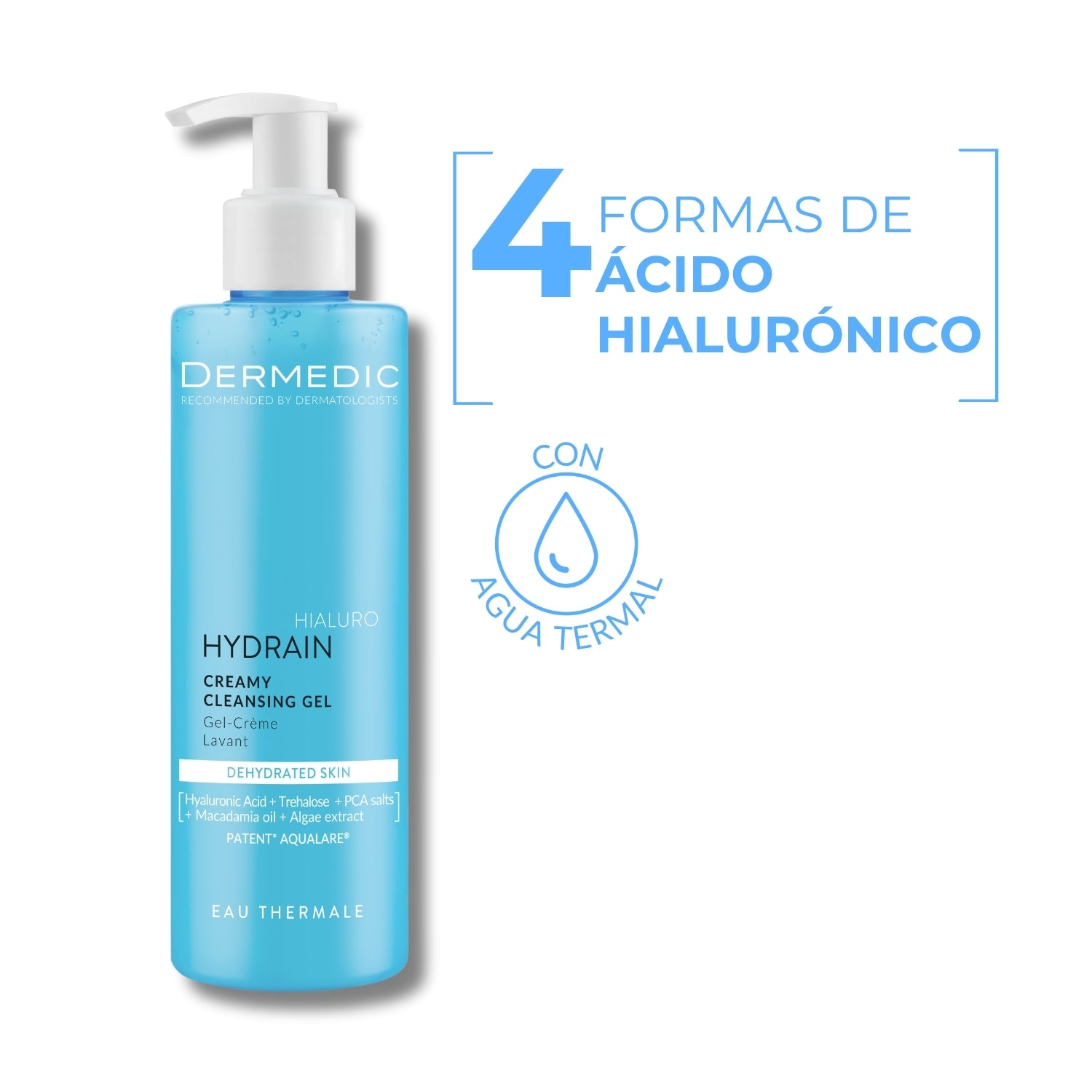 Gel Limpiador Cremoso - HYDRAIN | Dermedic - Imagen 3