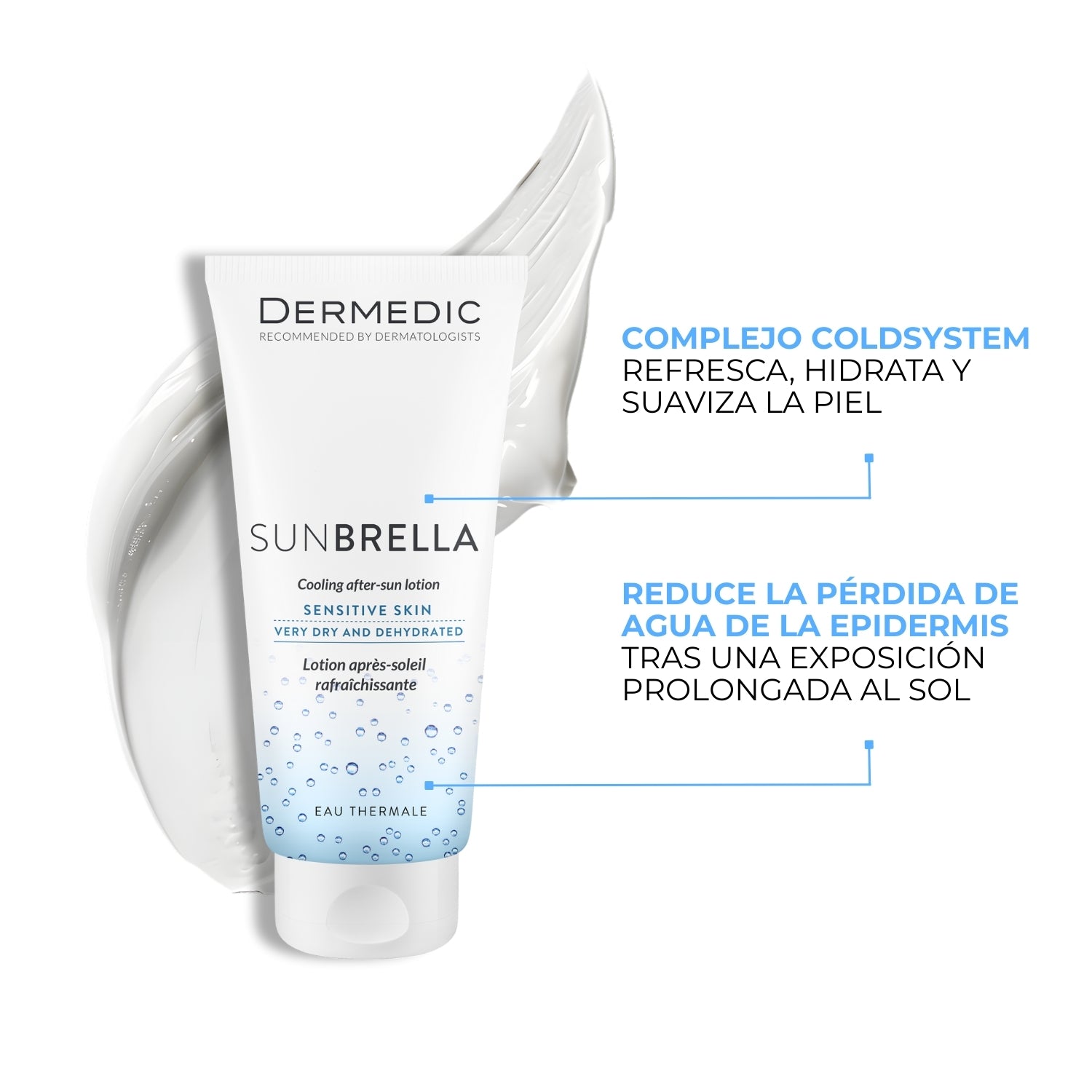 Loción After Sun Refrescante - SUNBRELLA | Dermedic - Imagen 3