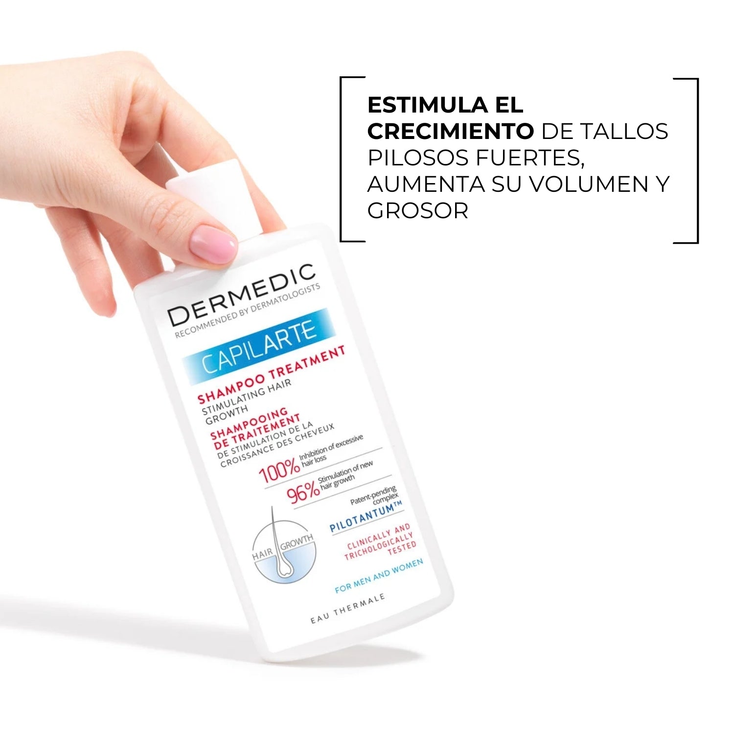 Champú Estimulante del Crecimiento - CAPILARTE | Dermedic - Imagen 2