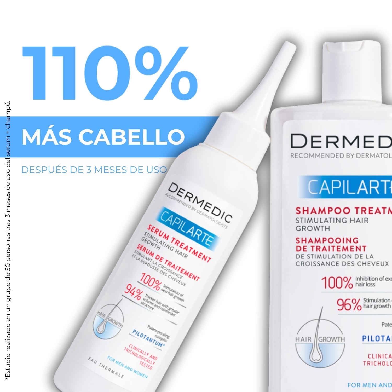 Champú Estimulante del Crecimiento - CAPILARTE | Dermedic - Imagen 3