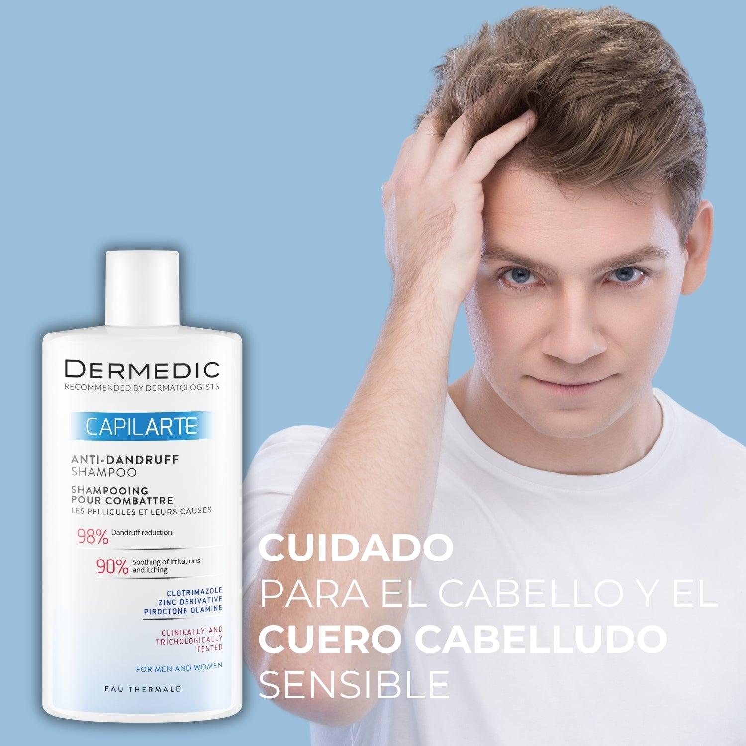 Champú Anticaspa - CAPILARTE | Dermedic - Imagen 3