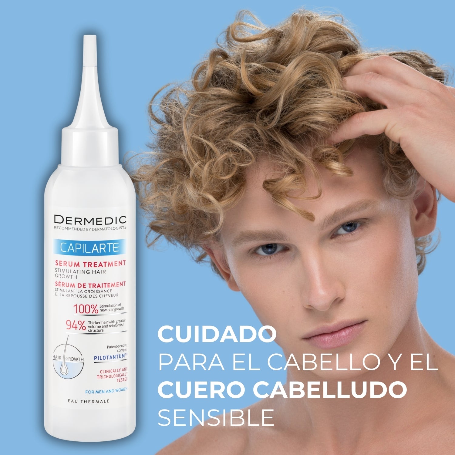 Sérum Estimulador del Crecimiento Capilar - CAPILARTE | Dermedic - Imagen 4