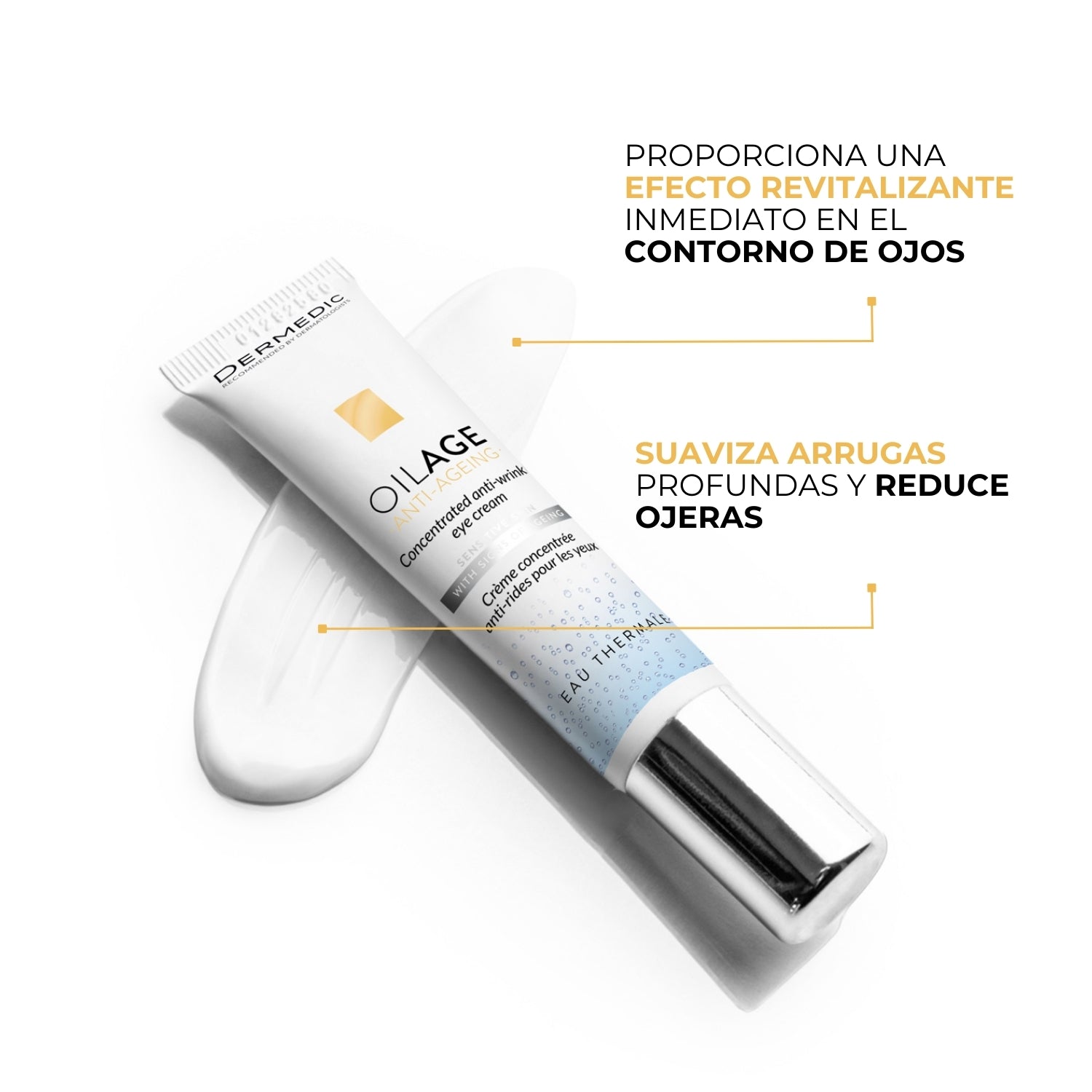 Contorno de Ojos Concentrado Antiedad - OILAGE | Dermedic - Imagen 2