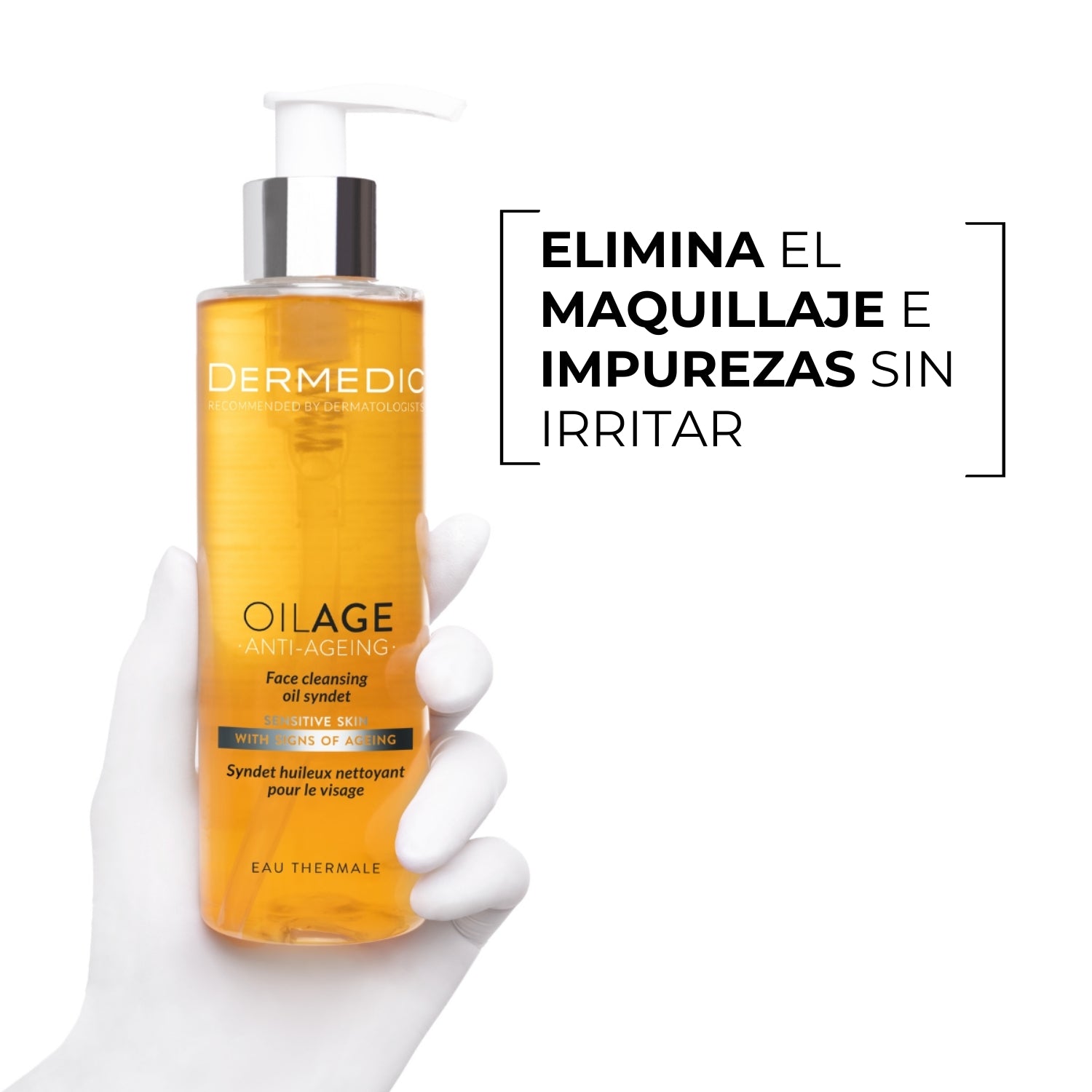 Limpiador Facial Syndet a Base de Aceite - OILAGE | Dermedic - Imagen 3
