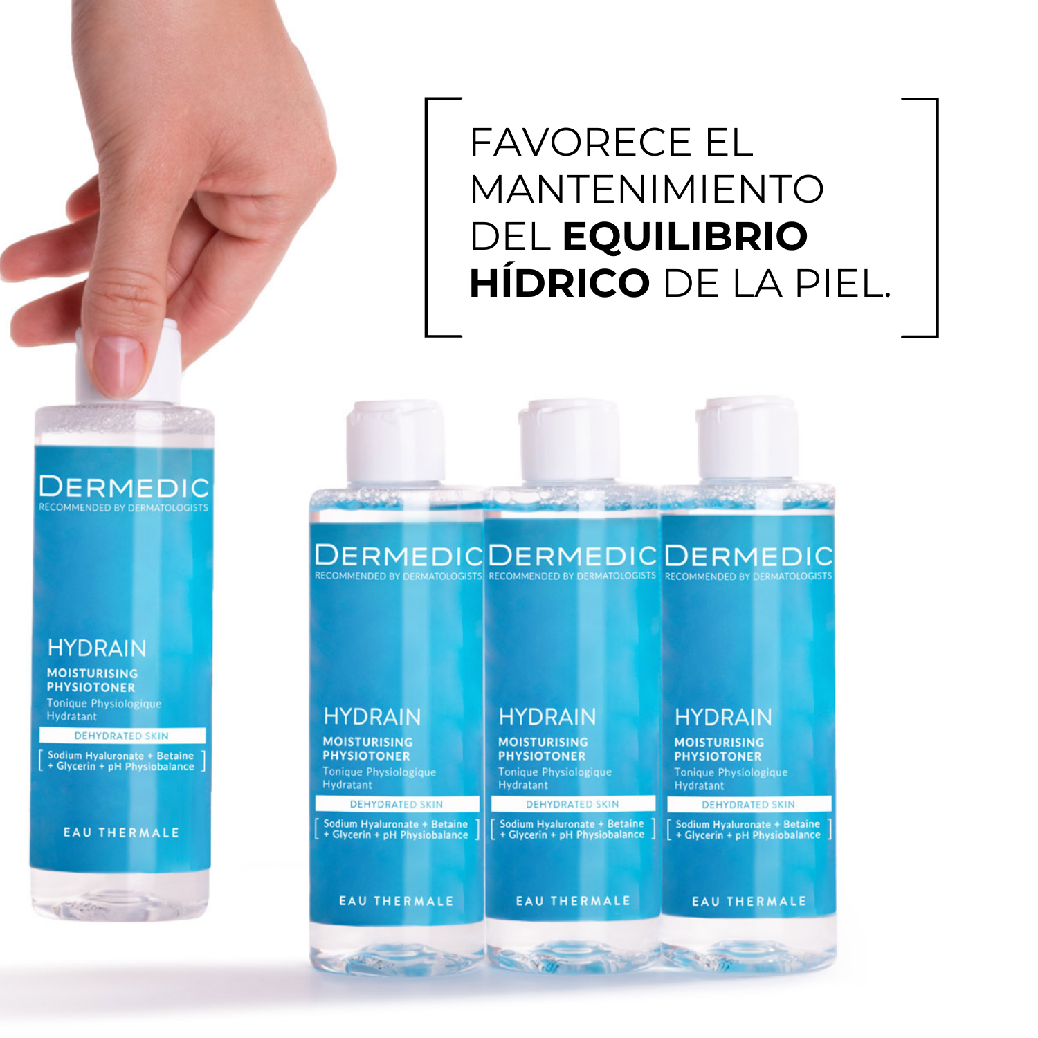 Tónico hidratante - HYDRAIN | Dermedic - Imagen 3