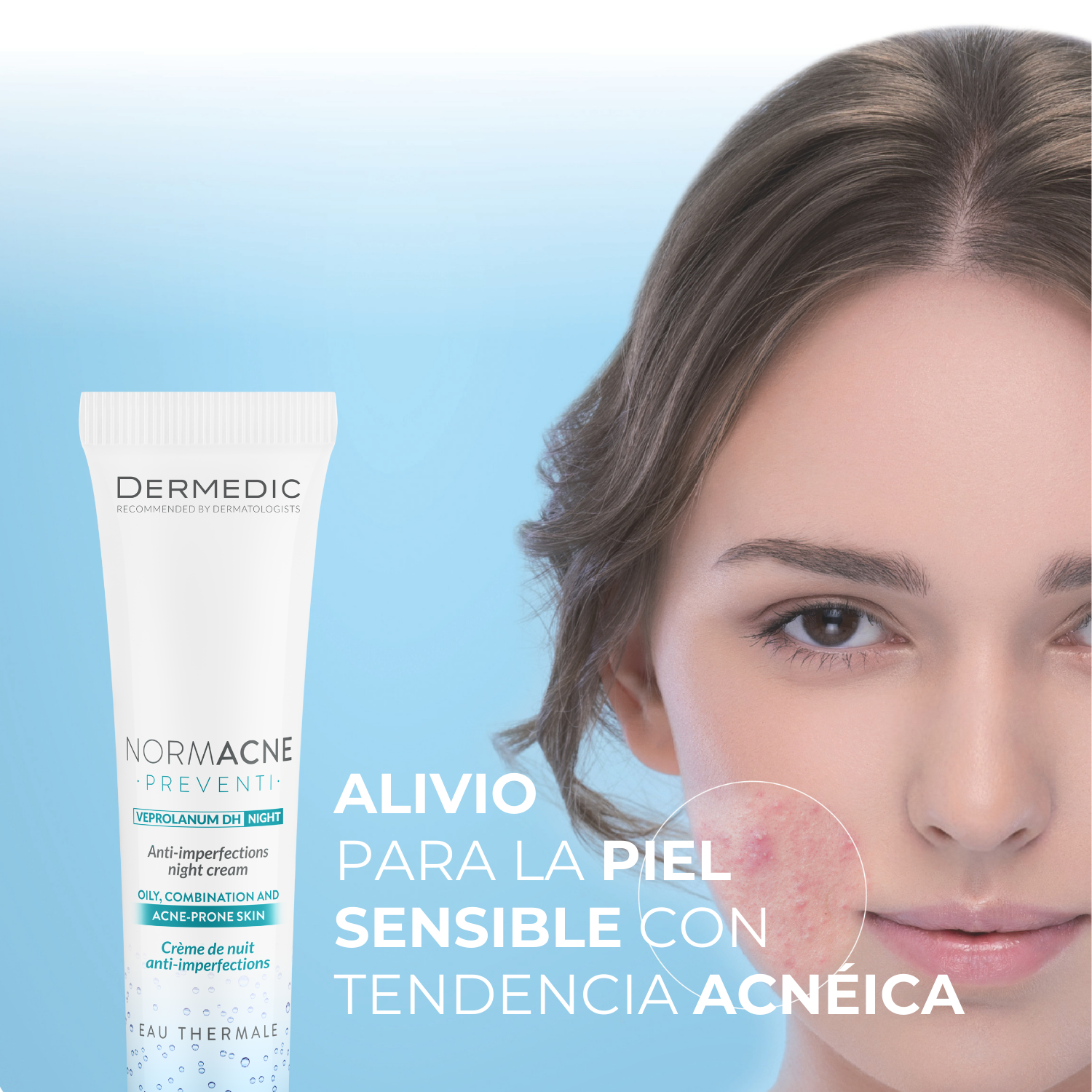 Crema de Noche anti-imperfecciones - NORMACNE | Dermedic - Imagen 3