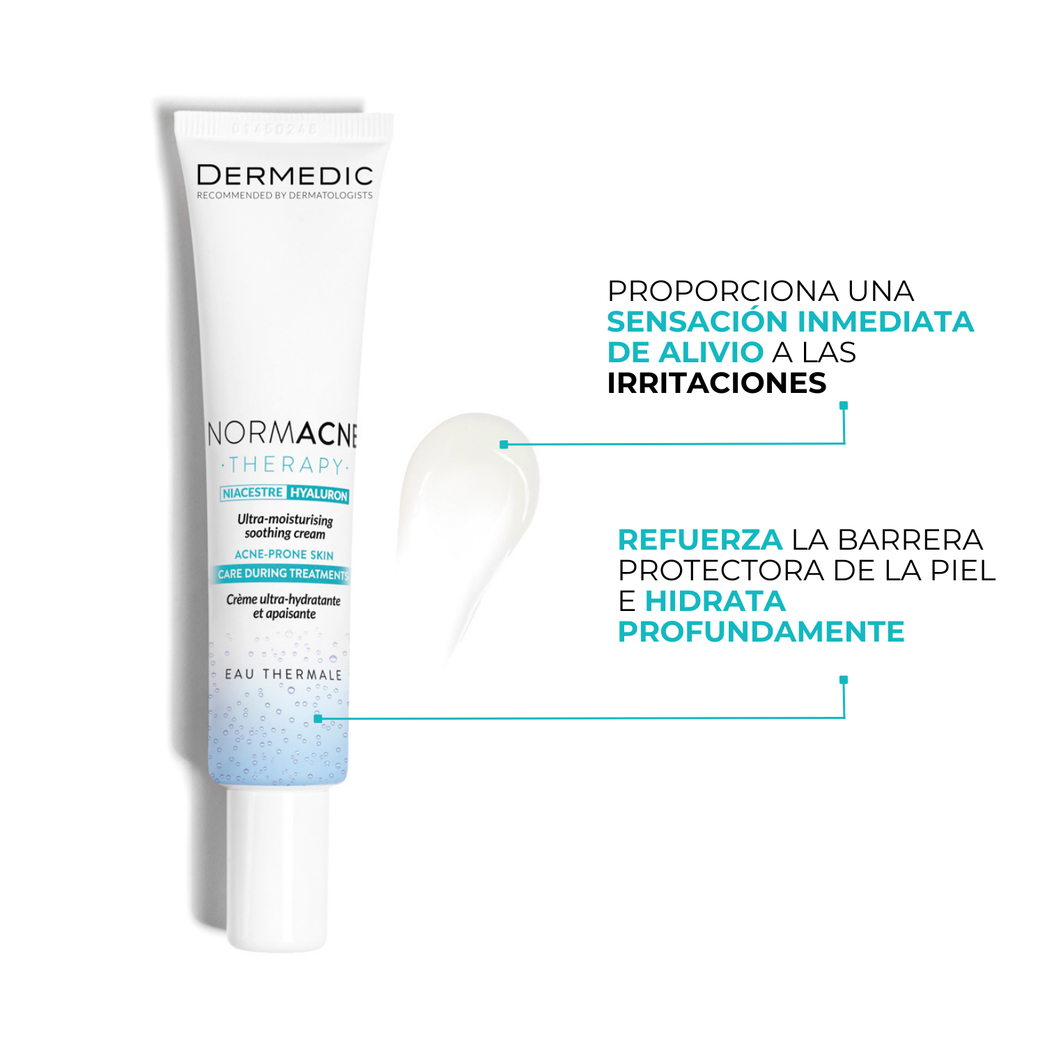 Crema Calmante Ultra Hidratante - NORMACNE | Dermedic - Imagen 2