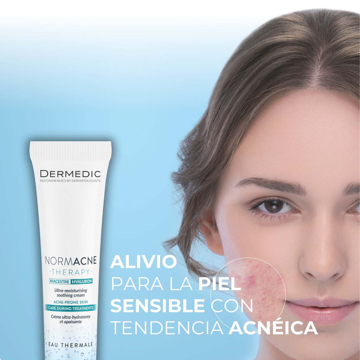 Crema Calmante Ultra Hidratante - NORMACNE | Dermedic - Imagen 4