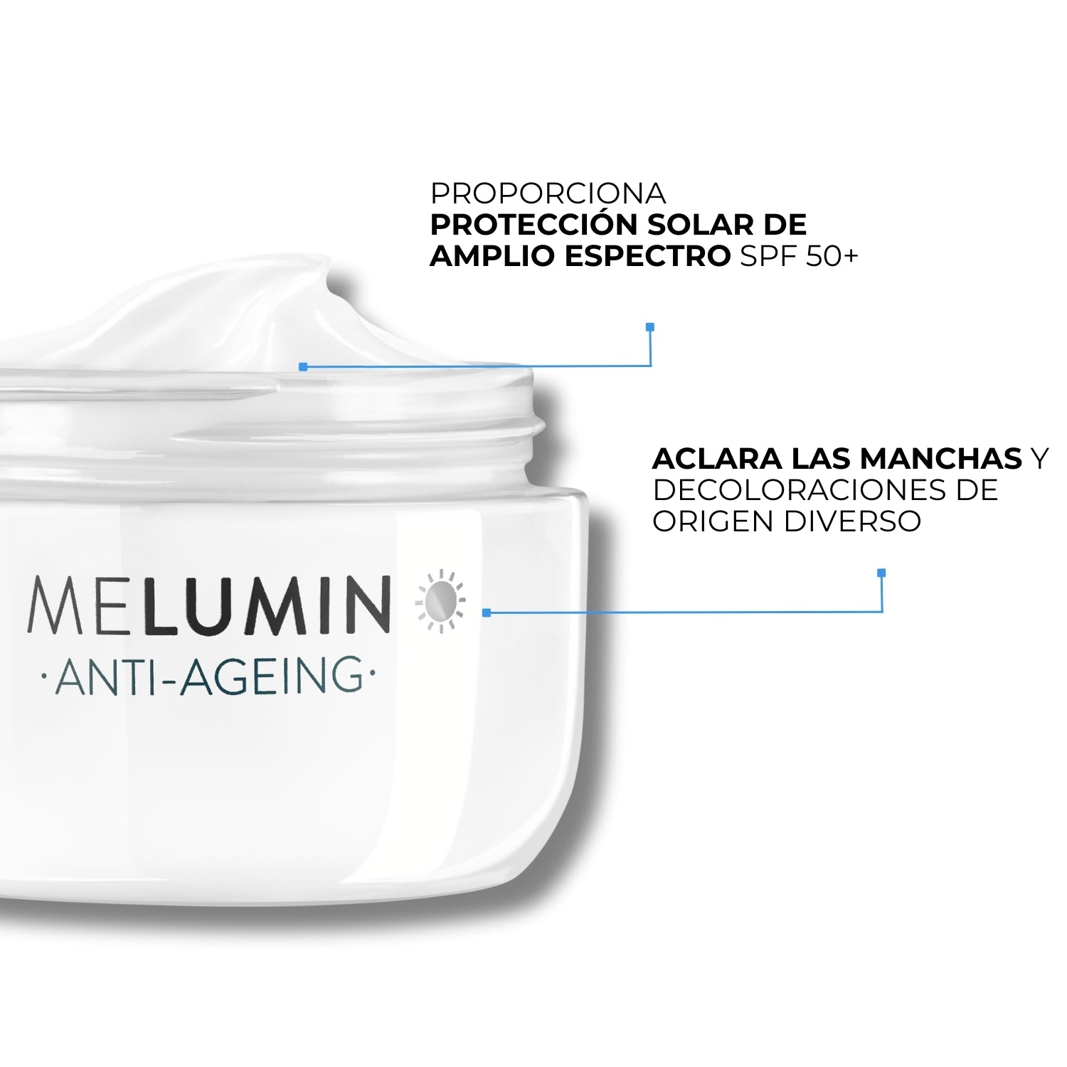Crema de Noche Concentrada Antimanchas - MELUMIN | Dermedic - Imagen 3