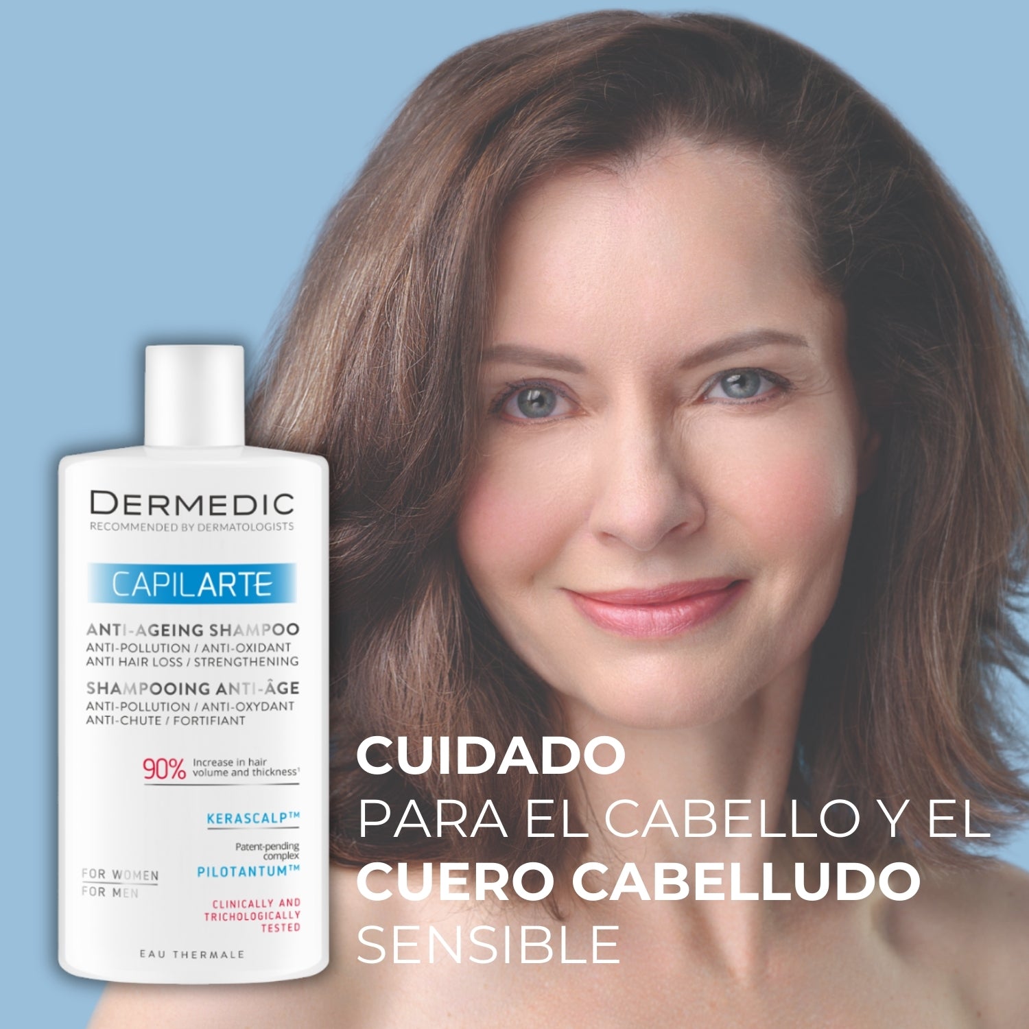 Champú Anti Ageing - CAPILARTE | Dermedic - Imagen 3