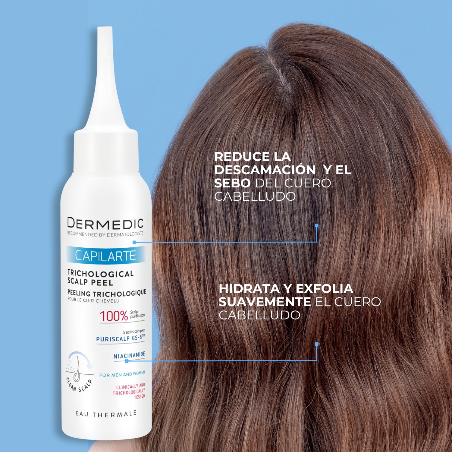 Peeling Tricológico para el Cuero Cabelludo - CAPILARTE | Dermedic - Imagen 2