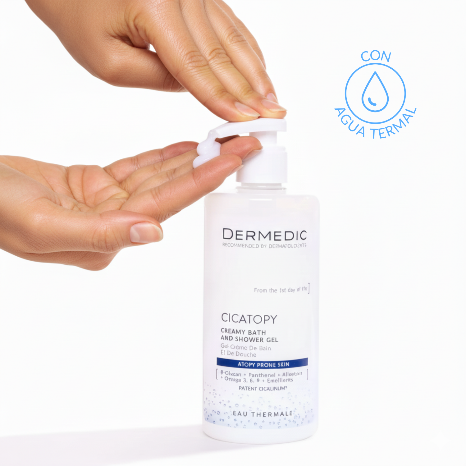 Gel Cremoso de Baño y Ducha para Adultos y Niños desde el 1er Día de Vida - CICATOPY | Dermedic - Imagen 2